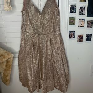 Rose Gold Mini dress